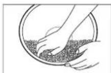 PANASONIC SRZG185 - Rincez le riz jusqu'à ce que l'eau devienne assez claire. - 1