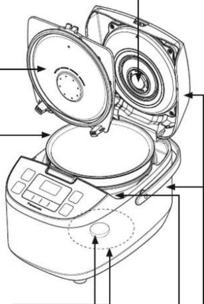 PANASONIC SRZG185 - Sensor de temperatura / Calentador fundido - 1