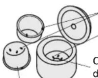 PANASONIC SRZG185 - Nettoyez toujours les corps étrangers tels que le riz resté dans le panier de cuisson, la plaque chauffante et le capteur de température. - 1