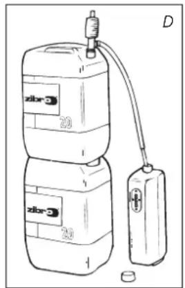 ZIBRO SRE 340 E - A DIE INSTALLATION DES KAMINOFENS - 3