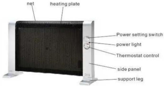 SUNTEC Heat Wave Style 1000 - Operating Klimatronic Heat Wave LCD - 3