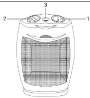 SUNTEC Heat PTC 1500 OSC - Beschrijving - 1