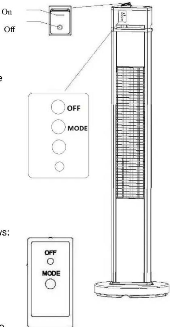SUNTEC Heat Patio - Remote control - 1