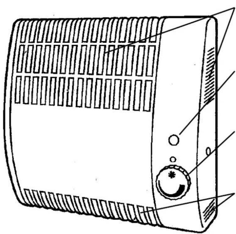 FAKIR FW 500 - Mindestabstände und Gerätebeschreibung - 2