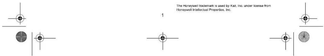 HONEYWELL Low Profile HZ617 - 18.SAVE THESE INSTRUCTIONS - 1