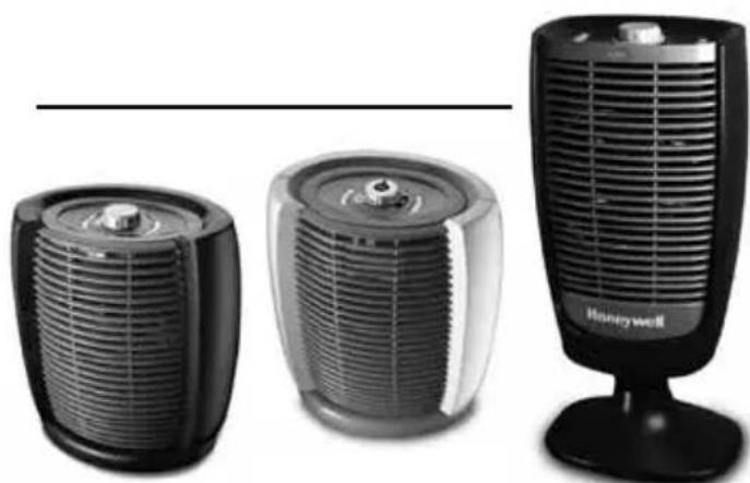 HONEYWELL Surround Heat HZ445R - In Canada: - 1