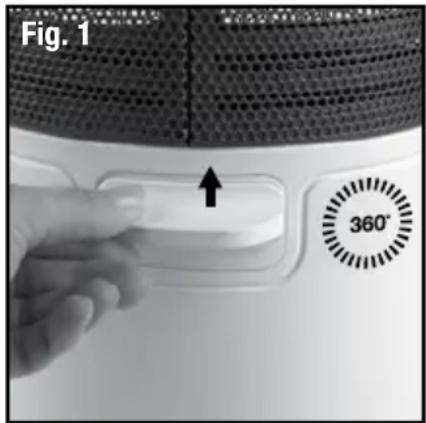 HONEYWELL Surround Heat HZ425 - OPERATION - 1