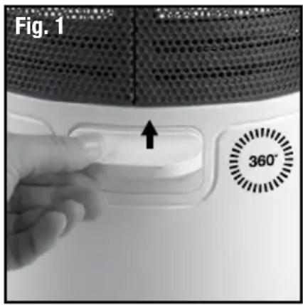 HONEYWELL Surround Heat HZ425 - MODE D'EMPLOI - 1