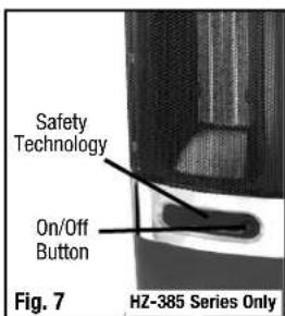 HONEYWELL HZ385BP - RECESSED HANDLE - 4