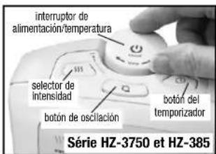 HONEYWELL Digital CoolTouch HZ3750GP - FUNCIONAMIENTO - 2