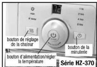 HONEYWELL Digital CoolTouch HZ3750GP - FONCTIONNEMENT - 1