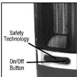 HONEYWELL Cool Touch Digital HZ3750BP - RECESSED HANDLE - 1