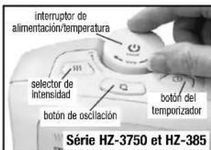 HONEYWELL Cool Touch Digital HZ3750BP - FUNCTIONAMIENTO - 2