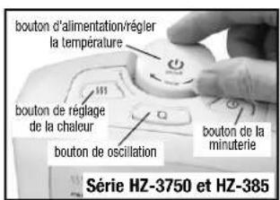 HONEYWELL EasyGlide HZ370BP - FONCTIONNEMENT - 2