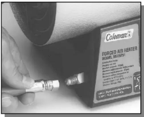 COLEMAN 5075 - WARNING - 1