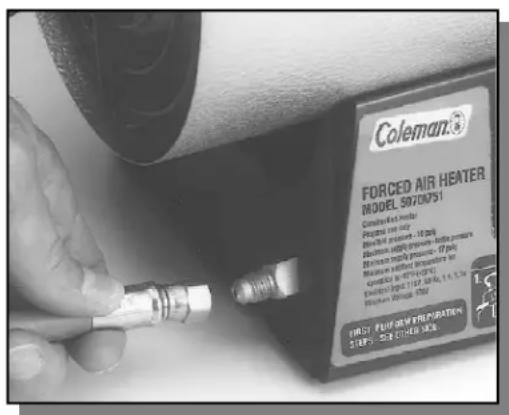 COLEMAN 5070 - WARNING - 1