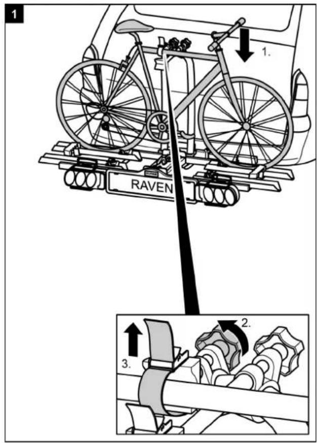 Eufab Raven - Montaggio delle bicyclette - 4