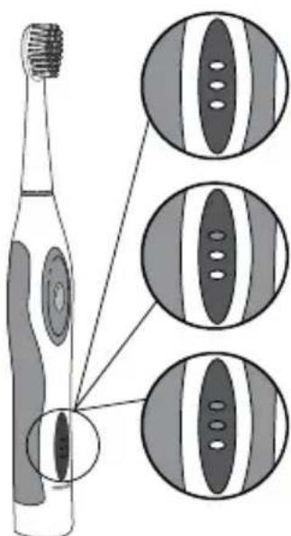 Waterpik Sensonic Professional Plus SR3000 - Indicatori di ricarica - 1