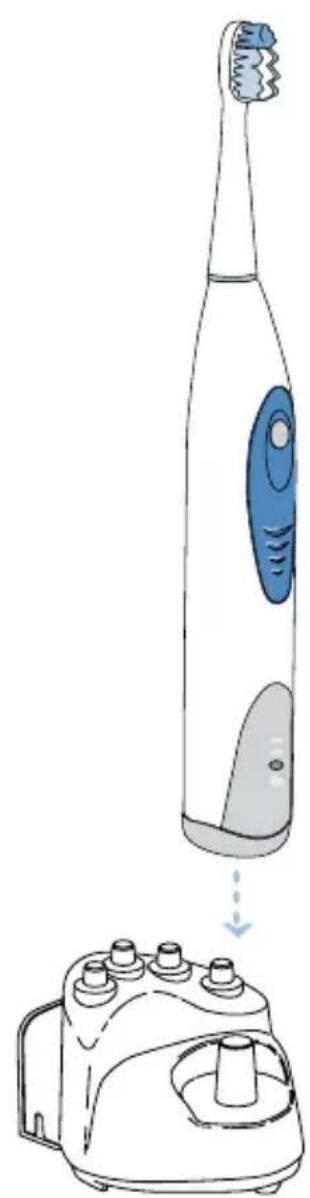 Waterpik Sensonic SR1000 - Charging the Sensonic Professional Toothbrush Charge for 16 hours before first use. - 1