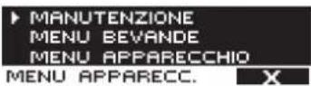SEVERIN Piccola Semplice KV 8080 - Schermata "Menu apparecchio" - 1