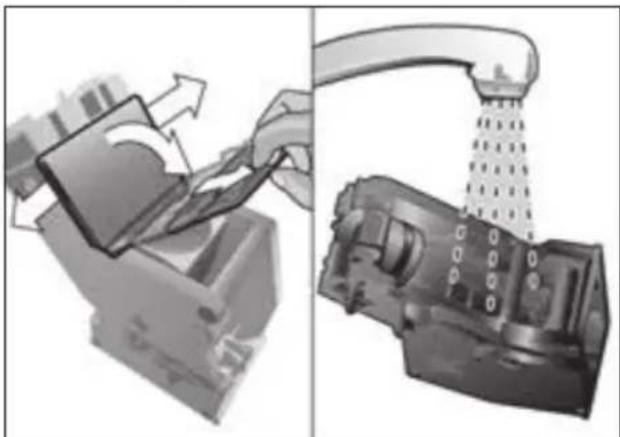 BOSCH VeroAroma 700 TES60759DE - Pulizia dell'unità di infusion (figura G) - 1