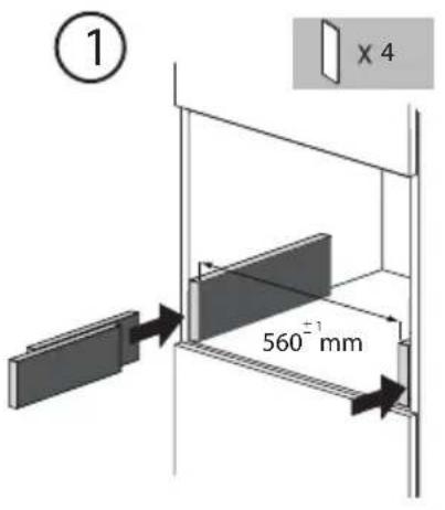 Pelgrim KM540MAT - Building-in - 2