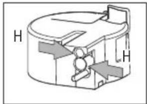 Pelgrim IKM614RVS - All components can be washed in a dishwasher, placing them in the top basket of the dishwasher. - 2
