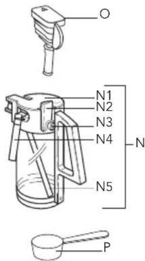 Pelgrim IKM614MAT - Benutzte Piktogramme - 8