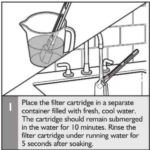 KITCHENAID KCM1202WH - Installing the water filter - 1