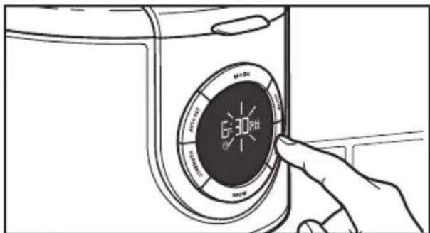 KITCHENAID KCM1202WH - Ajuste de la característica de elaboración automática - 3