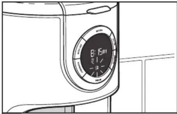 KITCHENAID KCM1202WH - Using previously programmed Automatic brew settings - 2