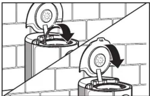 KITCHENAID KCM1202WH - Cómo llenar la canasta de elaboración con café - 4