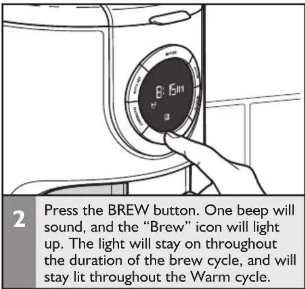 KITCHENAID KCM1202WH - I-4 cup brewing - 2