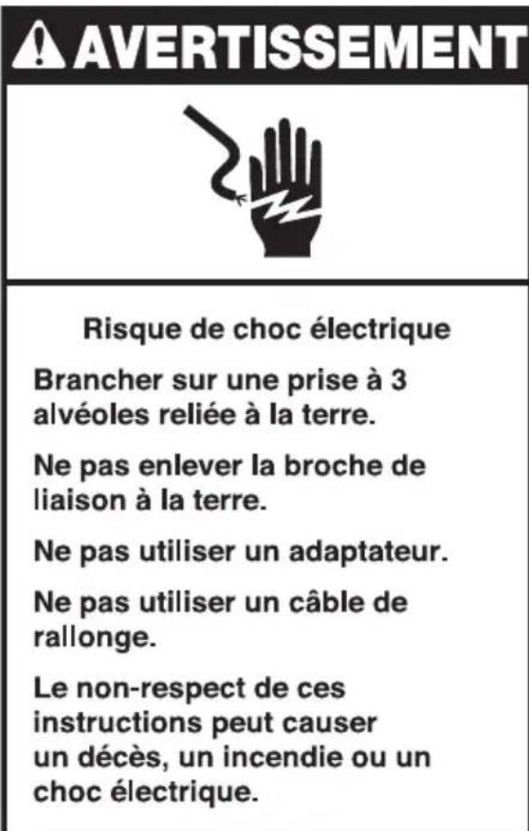 KITCHENAID KCM1202WH - Spécifications électriques - 1