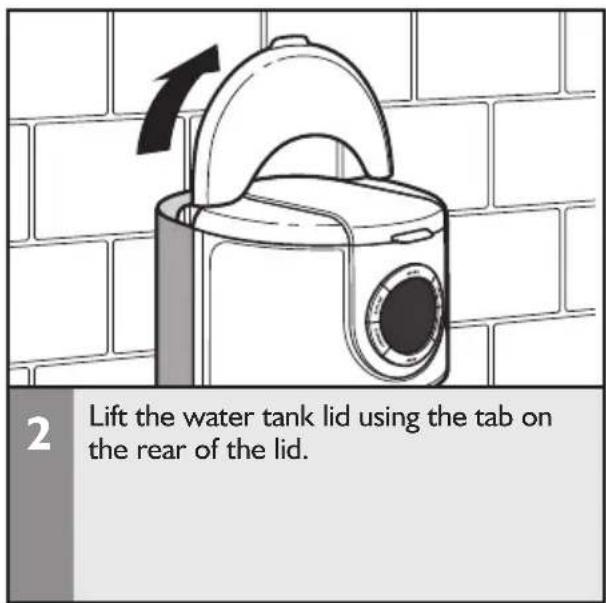 KITCHENAID KCM1202WH - Installing the water filter - 2