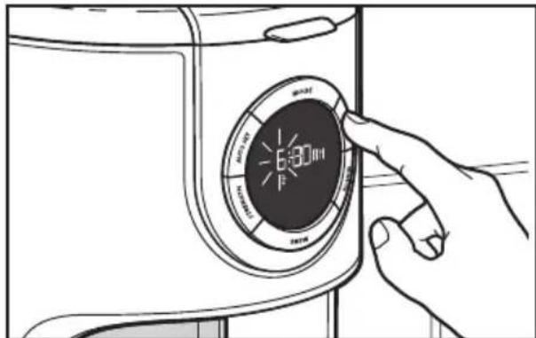 KITCHENAID KCM1202WH - Setting up the Automatic brew feature - 2