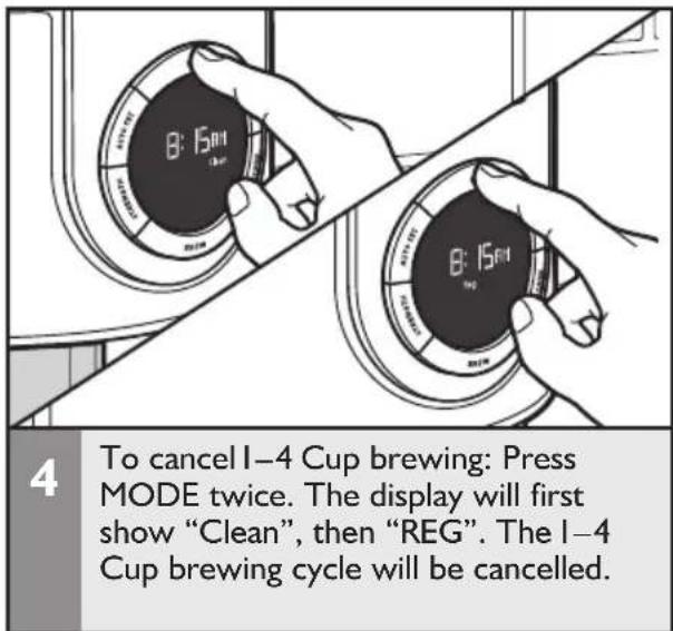 KITCHENAID KCM1202OB - 1-4 cup brewing - 4