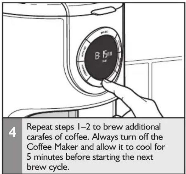 KITCHENAID KCM1202OB - Brewing coffee - 4