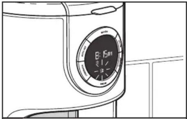 KITCHENAID KCM1202OB - Using previously programmed Automatic brew settings - 2