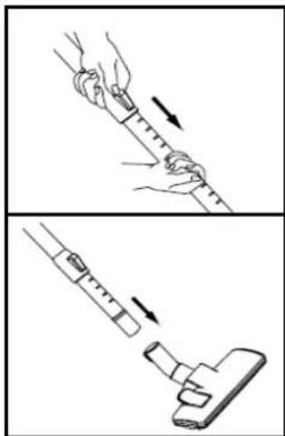 ROTEL Nox U657CH1 - VORBEREITEN DES STAUBSAUGERS - 3