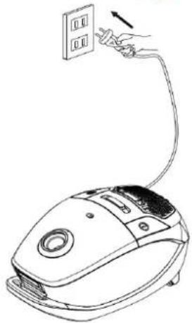 ROTEL Nox U657CH1 - - GEBRAUCH DES STAUBSAUGERS - 1