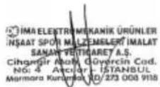 SINBO SK7335 - ITHALATCI FIRMA - 2