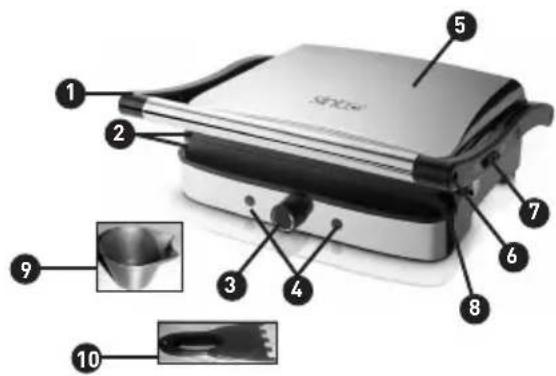SINBO SSM 2528 - DIJELOVI APARATA - 1
