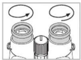 Swarovski SLC 8x56 - Adjustment of the screw-in-type eye cups - 1