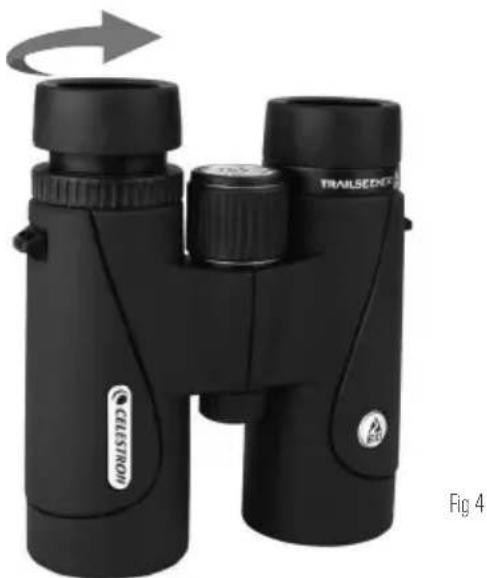 CELESTRON TrailSeeker - EYECUP ADJUSTMENT - 1