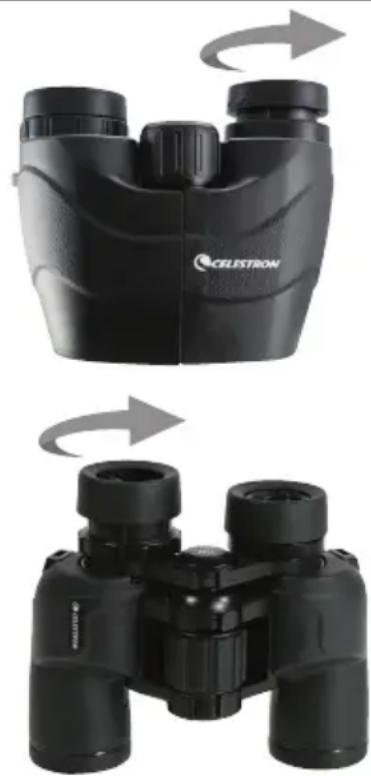 CELESTRON Cypress - REGOLAZIONE DELLA CONCHIGLIA OCULARE - 1