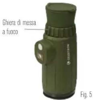 CELESTRON Cavalry - REGOLAZIONE DELLA CONCHIGLIA OCULARE - 1