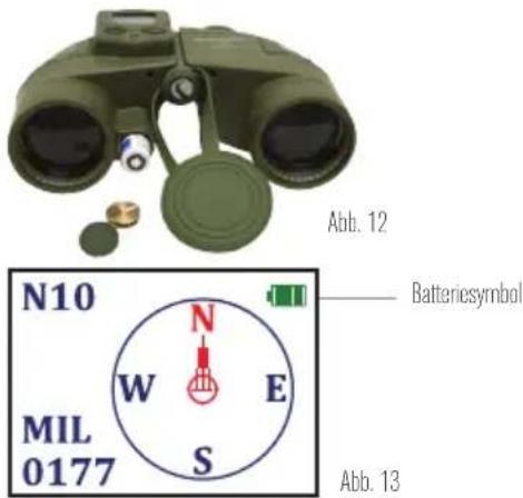 CELESTRON Cavalry - DIE BATTERIE EINSETZEN - 1