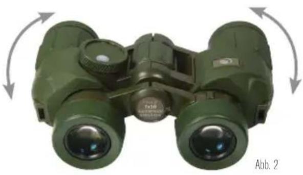 CELESTRON Cavalry - DEN INTERPUPILLAREN ABSTAND EINSTELLEN - 1