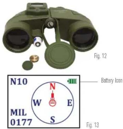 CELESTRON Cavalry - INSTALLING THE BATTERY - 1